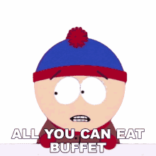 all you can eat buffet stan marsh south park s1e9 starvin marvin