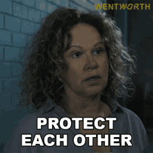 Protect Each Other Rita Connors GIF - Protect Each Other Rita Connors Wentworth GIFs