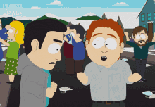 Swapping Spit South Park GIF - Swapping Spit South Park S24e2 GIFs