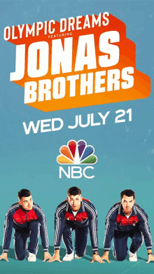on your mark jonas brothers olympic dreams get set ready to race