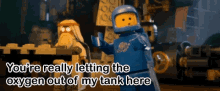 legomovie benny destroyed letting the oxygen out of my tank