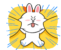 Love Rabbit Sticker - Love Rabbit Cute Stickers