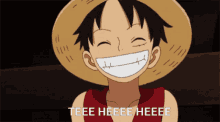 Luffy One Piece GIF - Luffy One Piece Smile GIFs