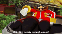 Sonic Colors Dr Eggman GIF - Sonic Colors Dr Eggman Dah Not Nearly Enough Aliens GIFs