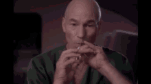 Picard Star Trek GIF - Picard Star Trek Flute GIFs
