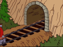 train smoke tunnel