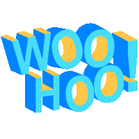 Woohoo Yay Sticker - Woohoo Yay Excited Stickers
