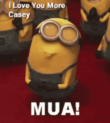 I Love You Casey GIF - I Love You Casey Minion GIFs