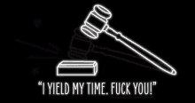 I Yield My Time Fuck You Crooked Media GIF - I Yield My Time Fuck You Crooked Media Pod Save America GIFs