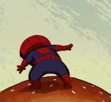 Spider Man Hamburger GIF - Spider Man Hamburger Ultimate Spider Man GIFs