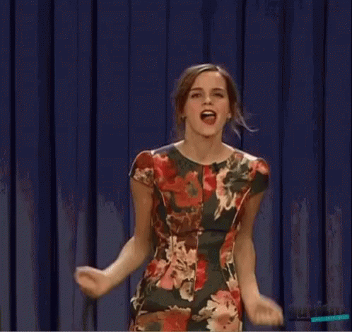 Emma Watson Dancing Gif