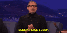 My Passion GIF - Jeff Goldblum Sleep I Like Sleep GIFs