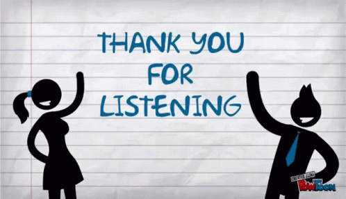 Animated Thank You For Listening Gifs Tenor