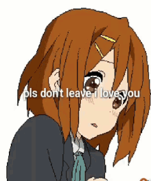 Dont Leave Me Anime GIF - Dont Leave Me Anime GIFs