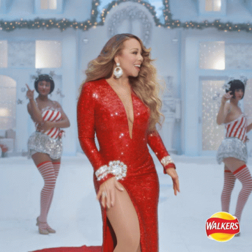 Mariah Carey Christmas GIF - Mariah Carey Christmas All I Want For Christmas Is You GIFs