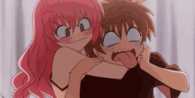 Angry Anime Choke GIF - Angry Anime Choke To Love Ru GIFs
