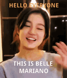 Belle Mariano Hello GIF - Belle Mariano Belle Hello GIFs