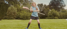 Emma Roberts Lacrosse GIF - Emma Roberts Lacrosse Sports GIFs