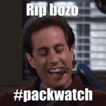 Rip Bozo Packwatch GIF - Rip Bozo Packwatch Seinfeld GIFs
