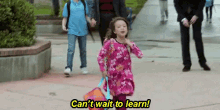 I Can'T Wait To Learn! - Modern Family GIF - Modern Family Lily Tucker Pritchett Aubrey Anderson Emmons GIFs