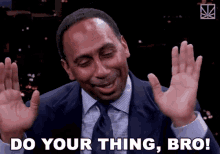 Do Your Thing Bro Stephen A Smith GIF - Do Your Thing Bro Stephen A Smith Do Your Thing GIFs