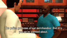 gta vcs gta one liners gta vice city stories grand theft auto vice city stories the police got some of our merchandise
