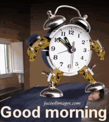 Alarm Clock Good Morning GIF - Alarm Clock Good Morning Wake Up GIFs