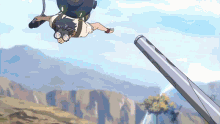 Deca Dence Kaburagi GIF - Deca Dence Kaburagi Flying GIFs