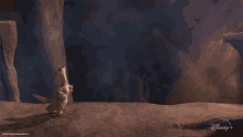 Chased By A Boulder Sid GIF - Chased By A Boulder Sid The Ice Age Adventures Of Buck Wild GIFs