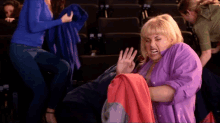 Enough!!! - Rebel Wilson As Fat Amy In Pitch Perfect GIF - Rebelwilson Pitchperfect Fatamy GIFs