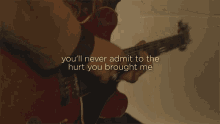 you caused