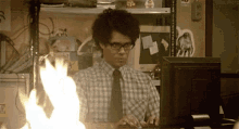 Trying To Write A Paper The Night Before It'S Due GIF - The It Crowd Richard Ayoade Maurice Moss GIFs