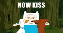 kissing kissing