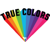 True Colors Pink Sticker - True Colors Pink Stickers