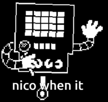 Mettaton Nico GIF - Mettaton Nico Undertale GIFs