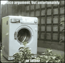 Ur Father Washing Machine GIF - Ur Father Washing Machine Brick GIFs