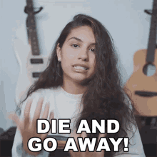 Die And Go Away Alessia Cara GIF - Die And Go Away Alessia Cara Wish You Death GIFs