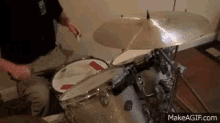 Punchline GIF - Drums Drummer Practice GIFs