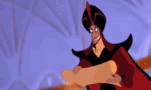 Jafar To Do List GIF - Jafar To Do List Aladdin GIFs