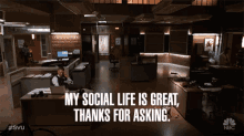 My Social Life Is Great Thanks For Asking Im Great GIF - My Social Life Is Great Thanks For Asking Im Great Im Doing Good GIFs