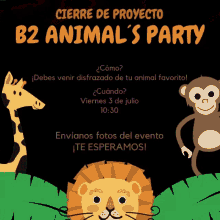 B2animal Party GIF - B2animal Party Invitation GIFs