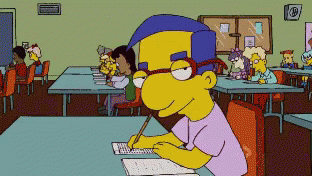 The Simpsons Millhouse GIF - The Simpsons Millhouse Nod GIFs