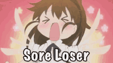 Sore Loser GIF - Sore Loser Anime Loser GIFs