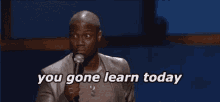 You Gone Learn Today Kevin Hart GIF - You Gone Learn Today Kevin Hart Stand Up GIFs