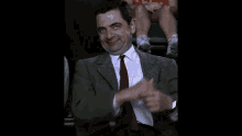mr bean rowan atkinson smile silly excited