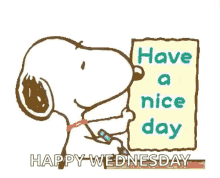 snoopy have a nice day good vibes