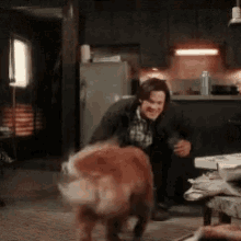 Sam Winchester Happy GIF - Sam Winchester Happy Dog GIFs