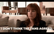 Dont Think The Fans Agreed Jill Zarin GIF - Dont Think The Fans Agreed Jill Zarin Rhony GIFs