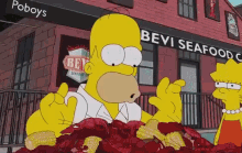 Hungry GIF - New Orleans Eating Po Boy GIFs