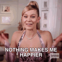 Nothing Makes Me Happier Real Housewives Of New York GIF - Nothing Makes Me Happier Real Housewives Of New York Nothing Would Please Me More GIFs